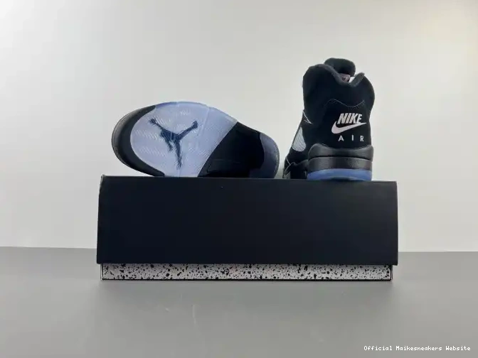 Official Maikesneakers Air Metallic HF3975-001 5 Reimagined Jordan Black 0421
